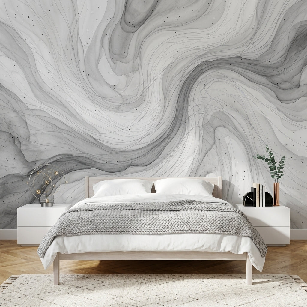 White Background Wallpaper Clean Backdrop Light Base Removable Wall Decor