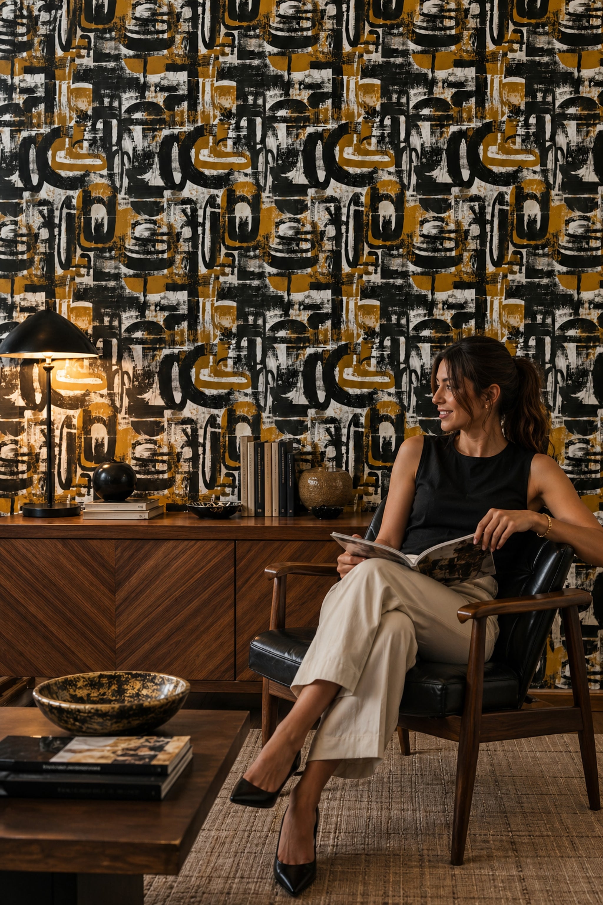Grunge Texture Wallpaper Abstract Texture Removable Distressed Wall Decor