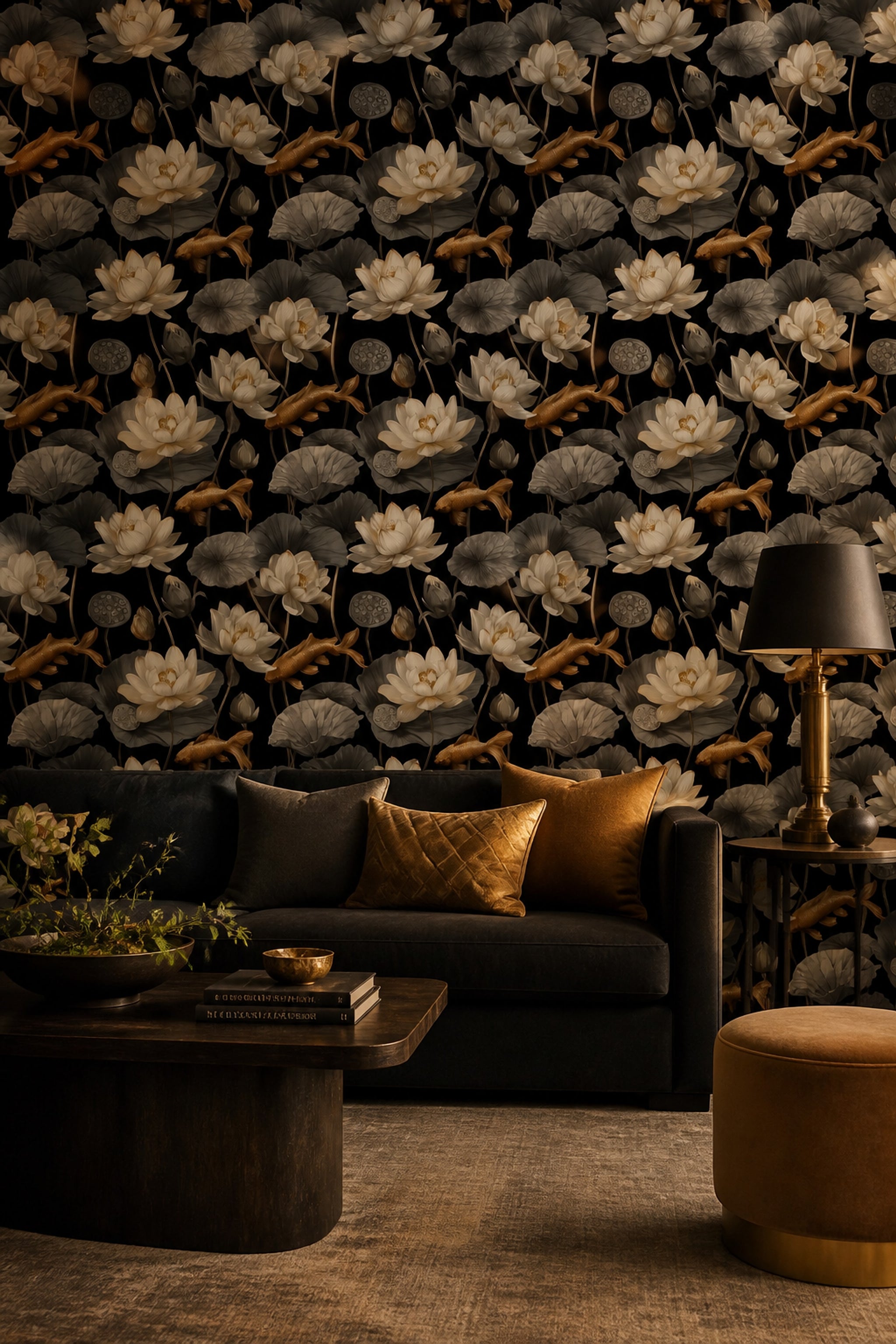 Solid Black Wallpaper Ebony Removable Onyx Wall Double Roll