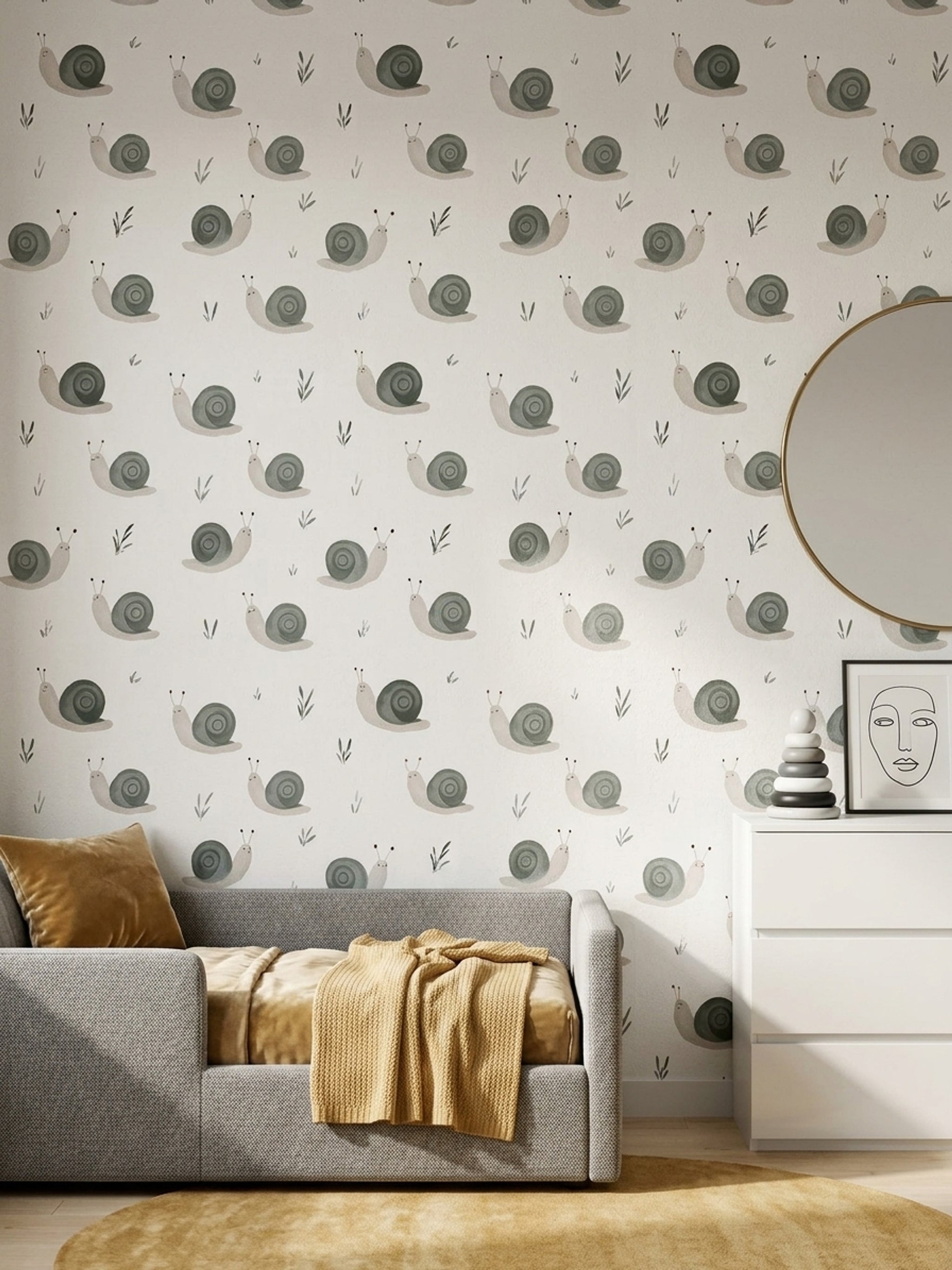 Paper Texture Wallpaper Subtle Grain Removable Matte Finish Wall Double Roll