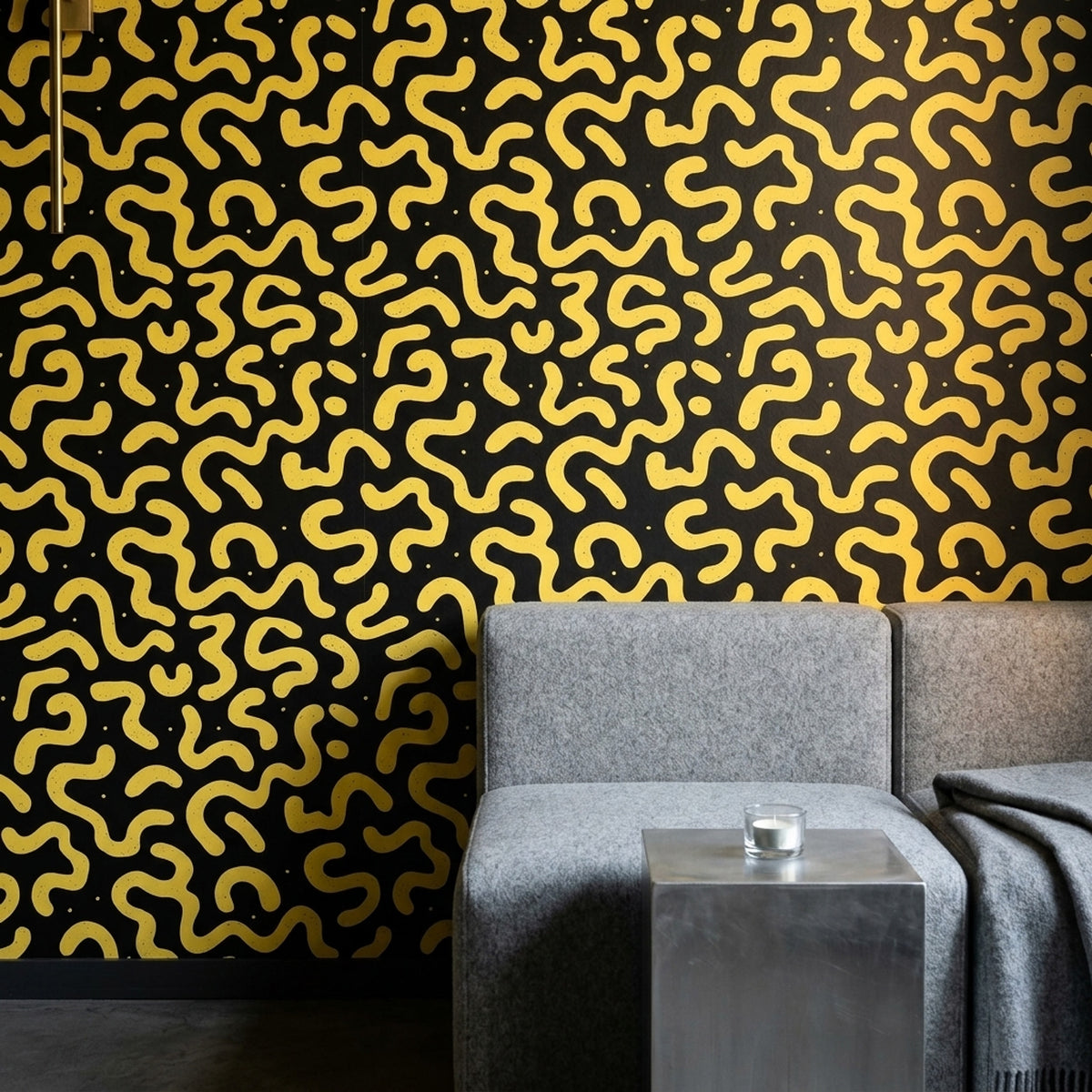 Solid Black Wallpaper Dark Background Removable Matte Black Wall Double Roll