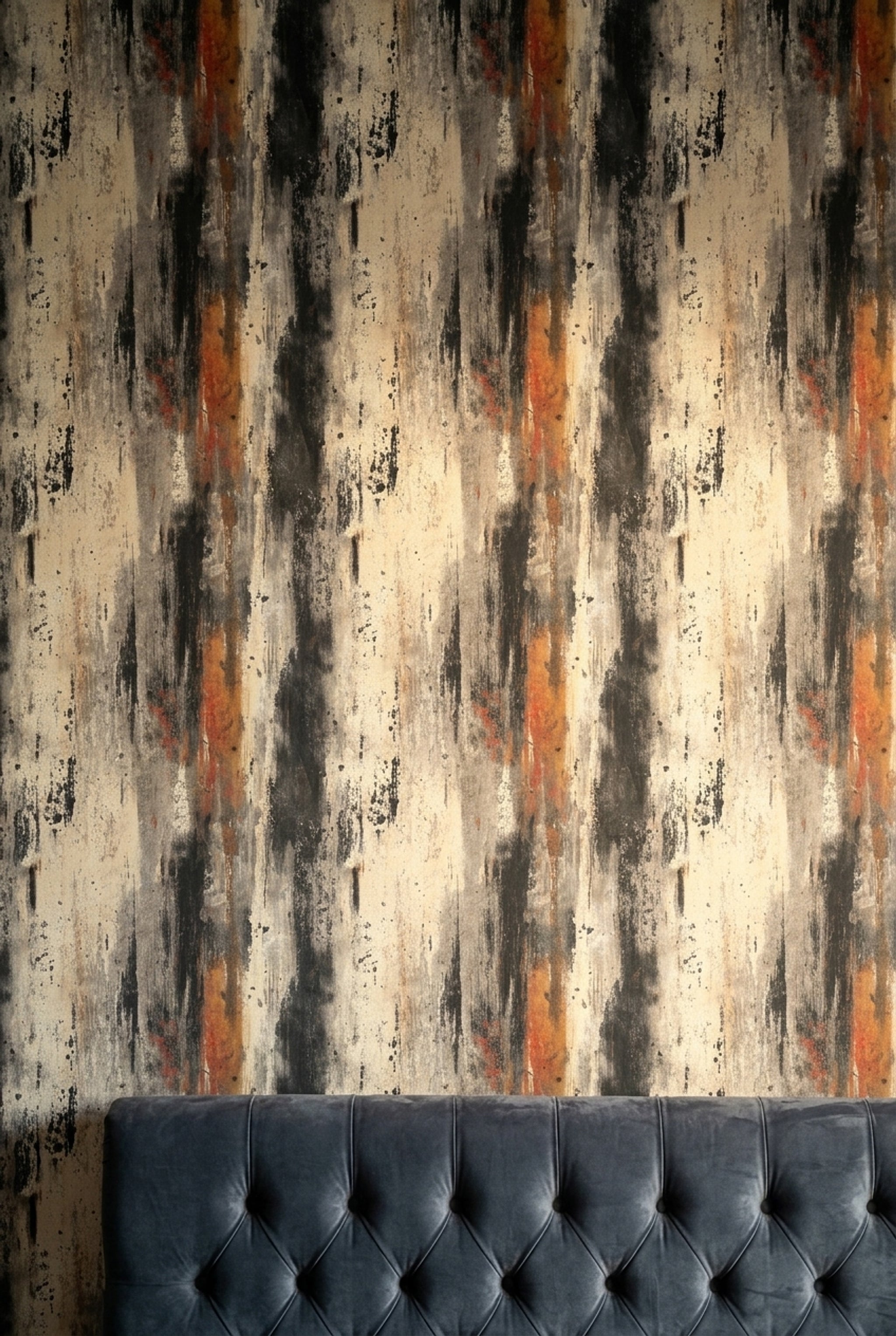 Grunge Texture Wallpaper Industrial Abstract Removable Wall Decor