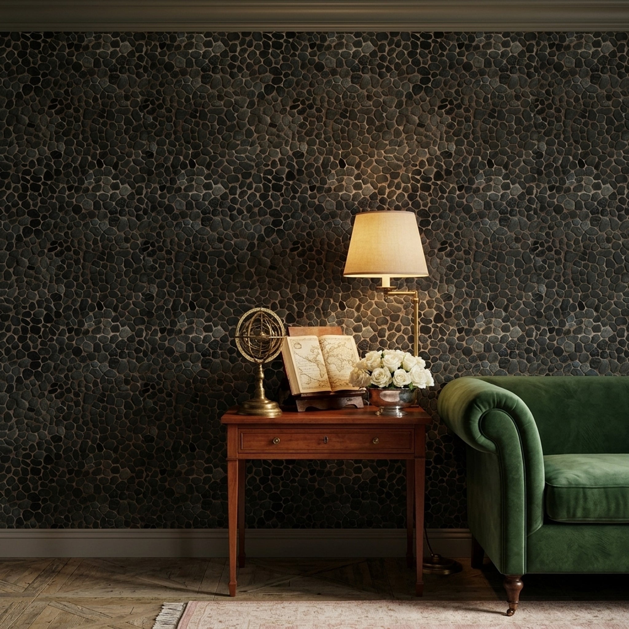 Stone Wall Wallpaper Rock Texture Natural Surface Removable Wall Decor