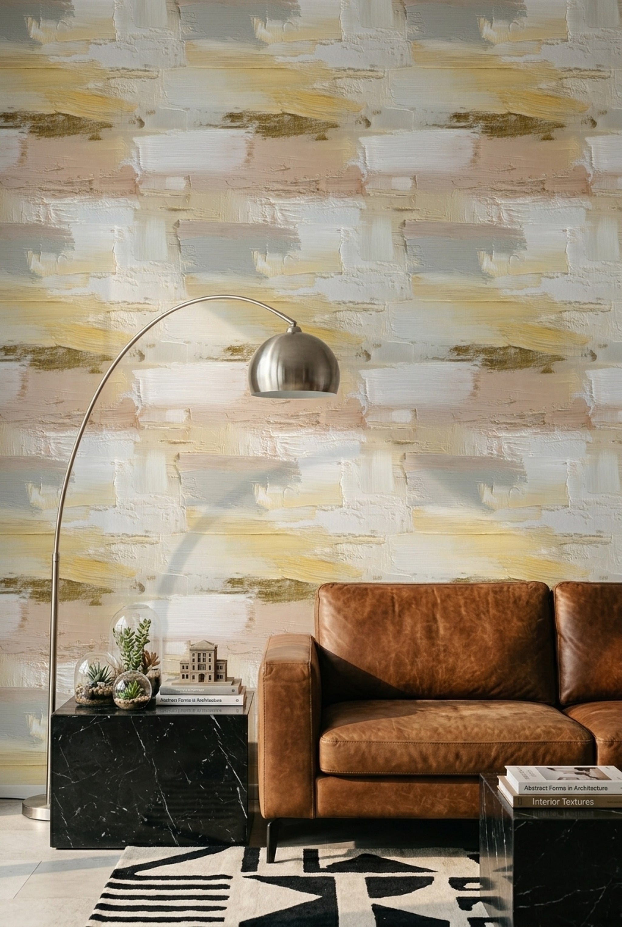 Japandi Wallpaper Wabi Sabi Minimalist Decorative Mural