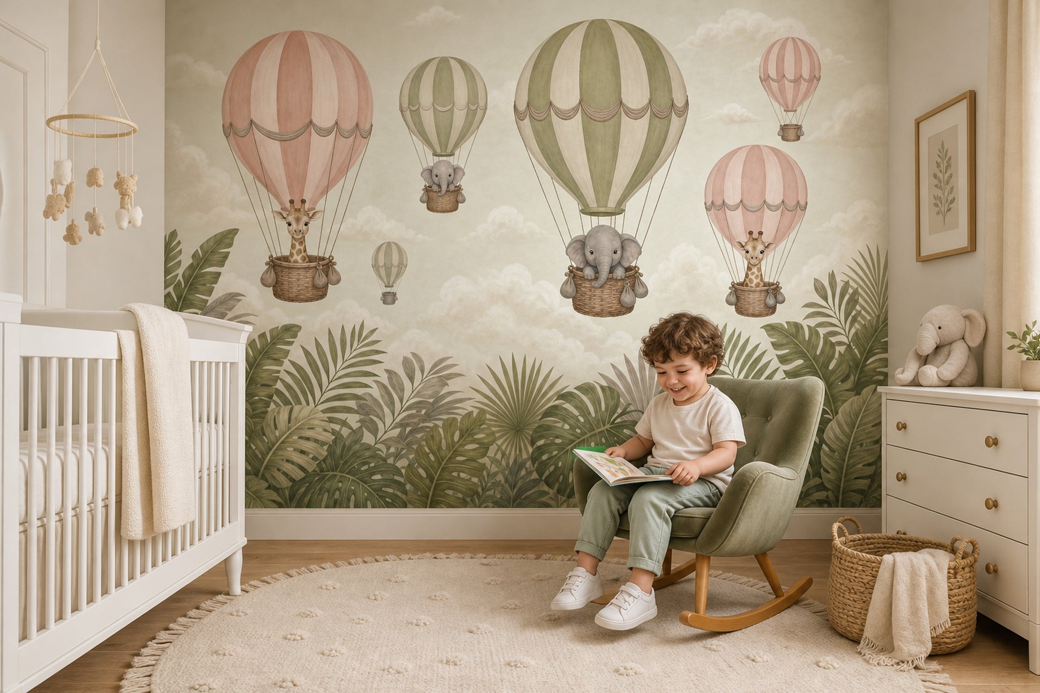 Cloudy Sky Wallpaper Overcast Removable Misty Wall Decor