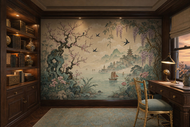 Paper Texture Wallpaper Surface Grain Fibrous Finish Removable Wall Decor