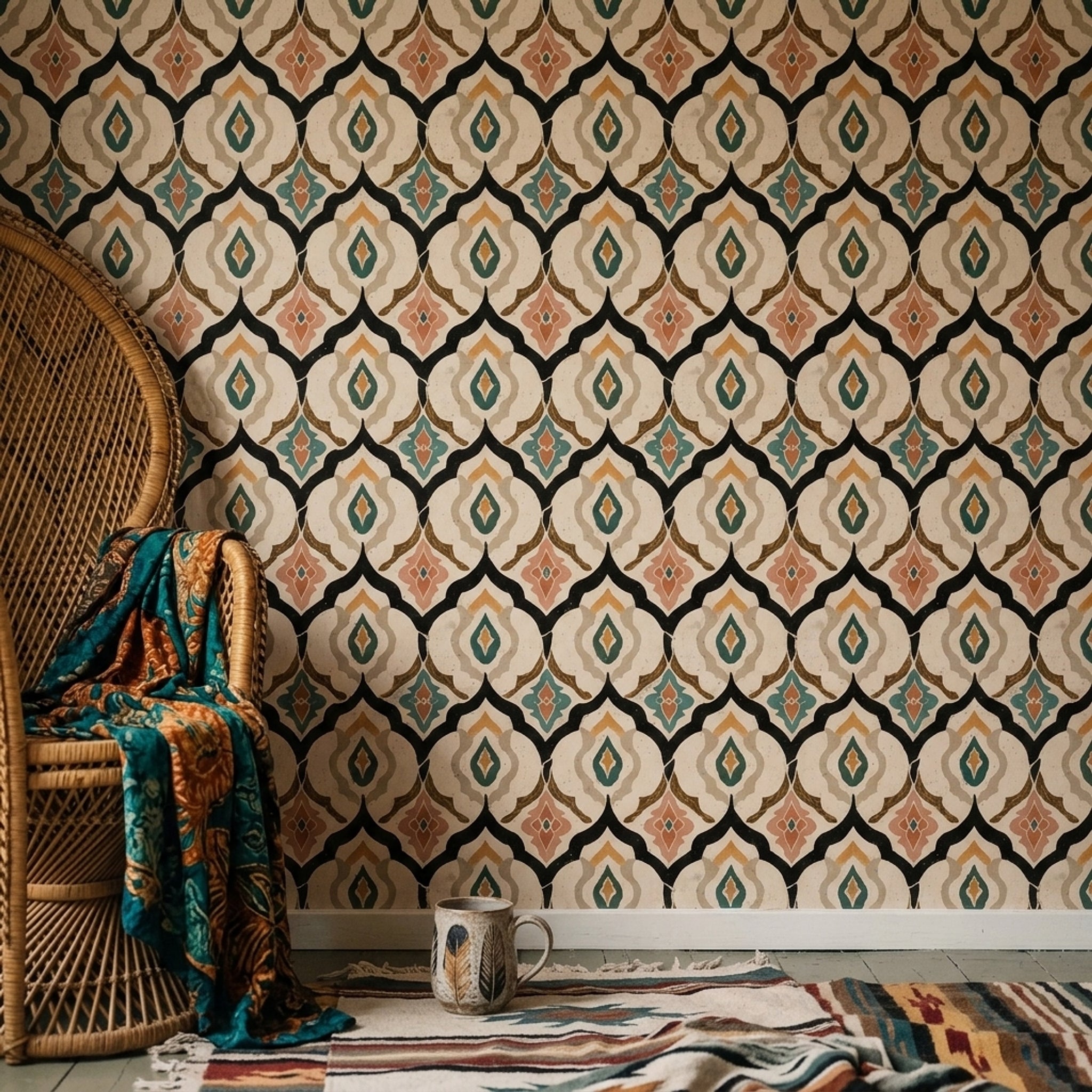 Paper Texture Wallpaper Textured Finish Surface Grain Decorative Mural