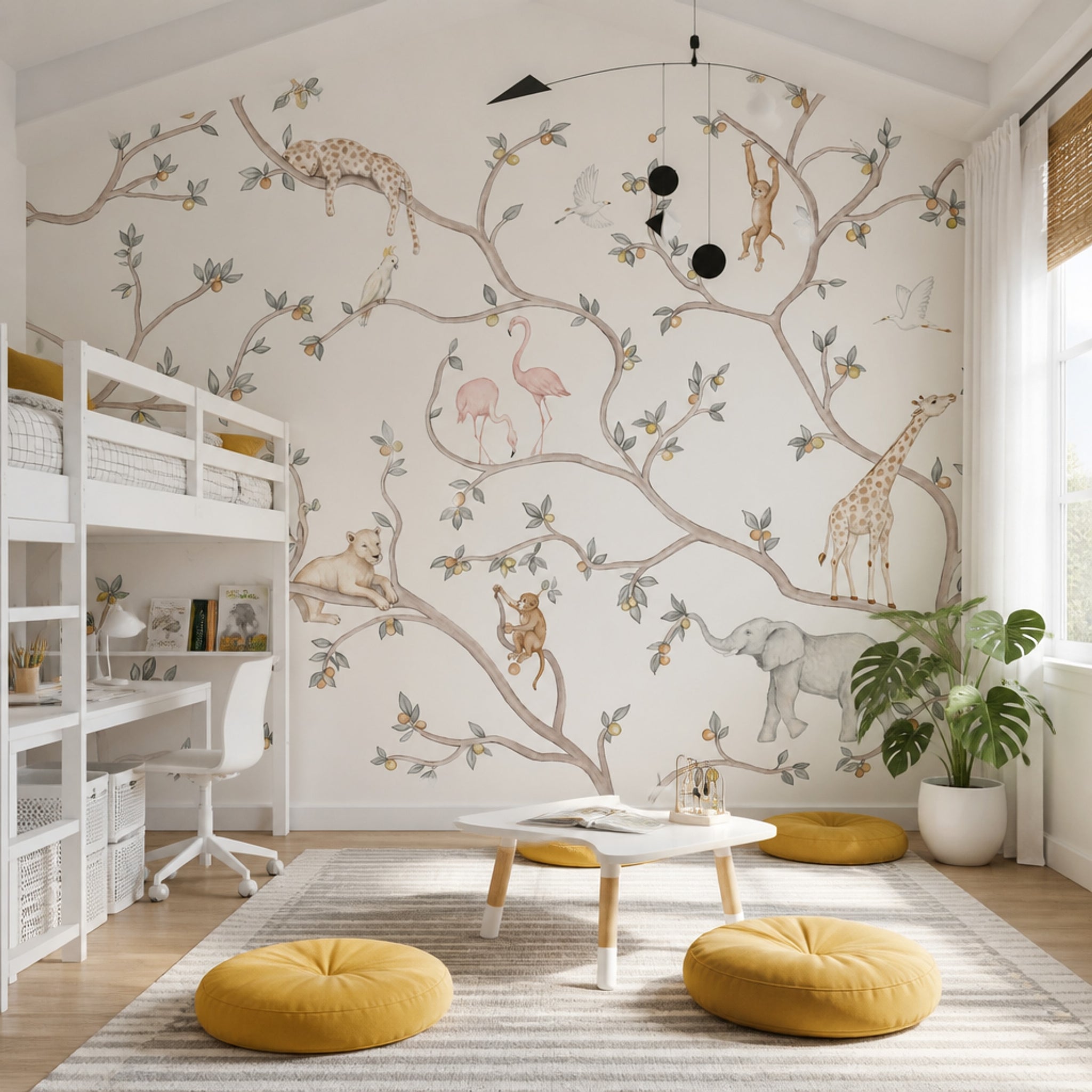 White Background Wallpaper Muted Green White Background Wall Mural