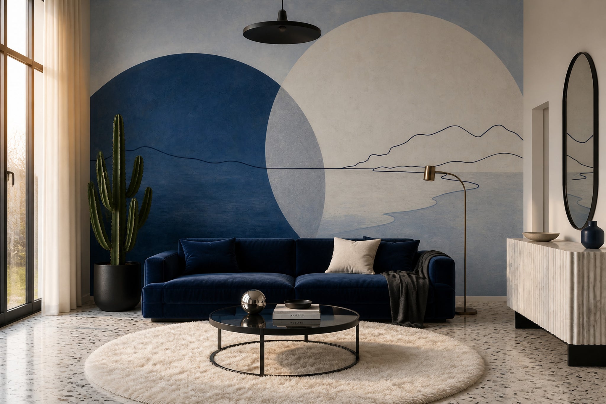 Paper Texture Wallpaper Minimalist Abstract Removable Wall Decor