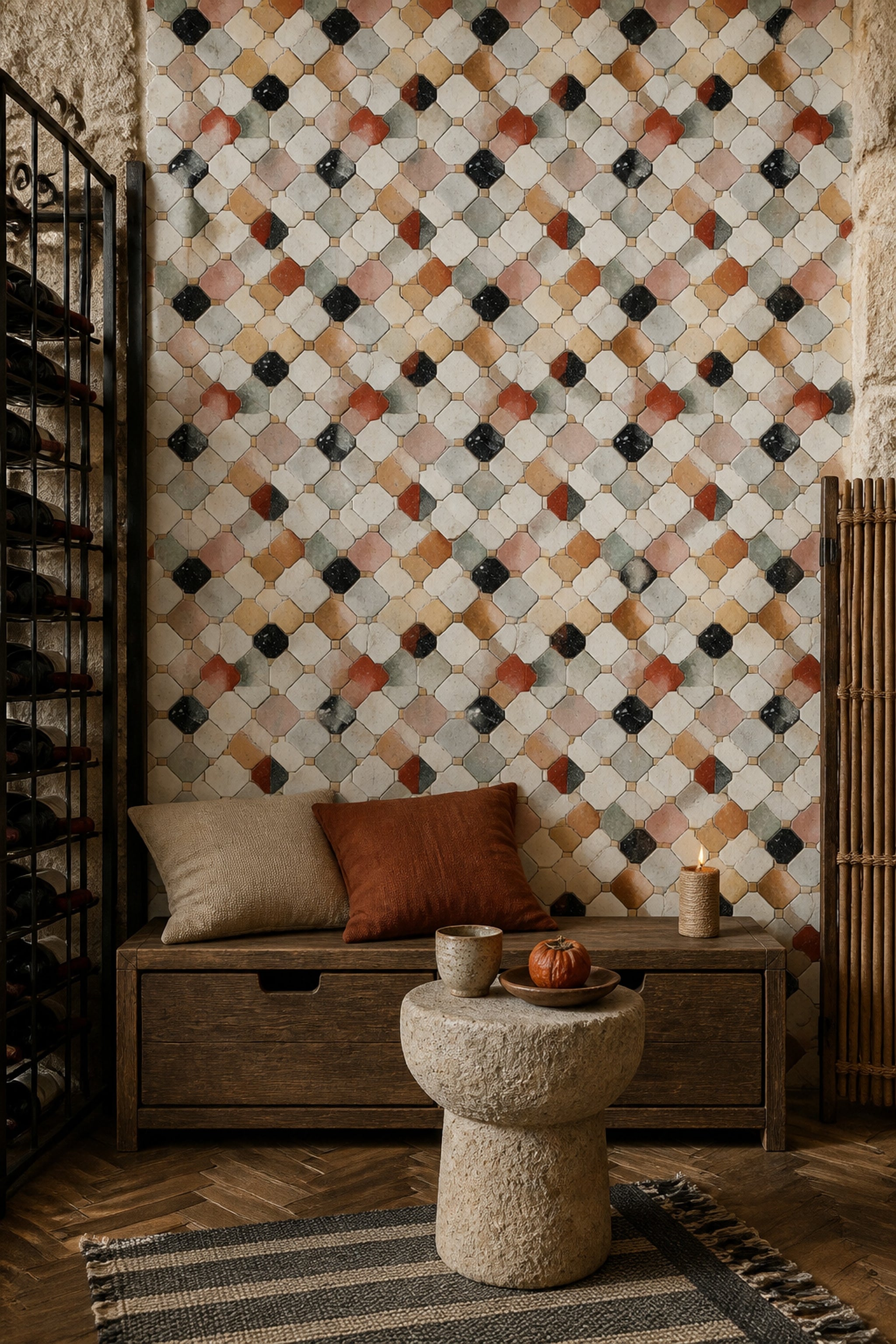 Muted Green Wallpaper Sage Green Removable Terracotta Wall Double Roll
