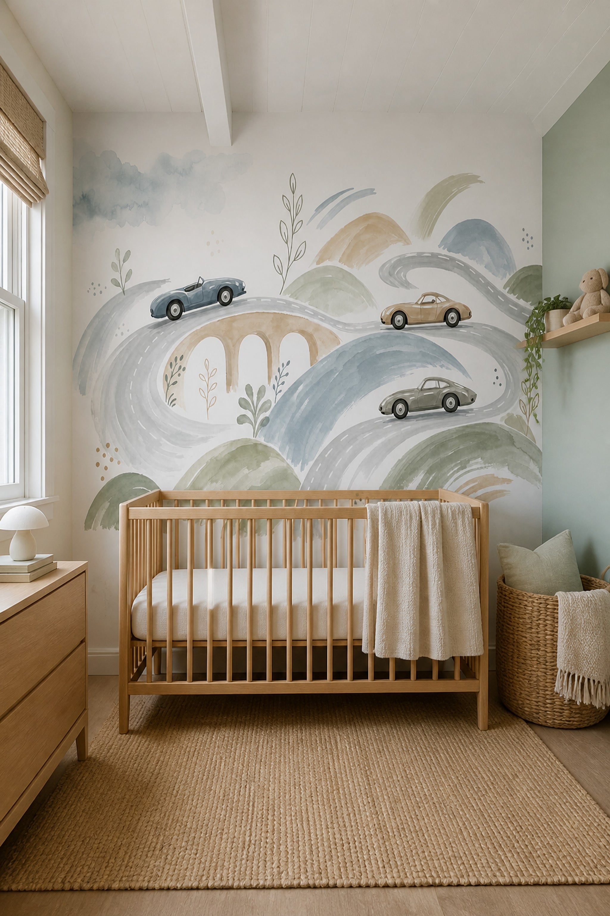 Watercolor Texture Wallpaper Painted Texture Soft Texture Wall Mural