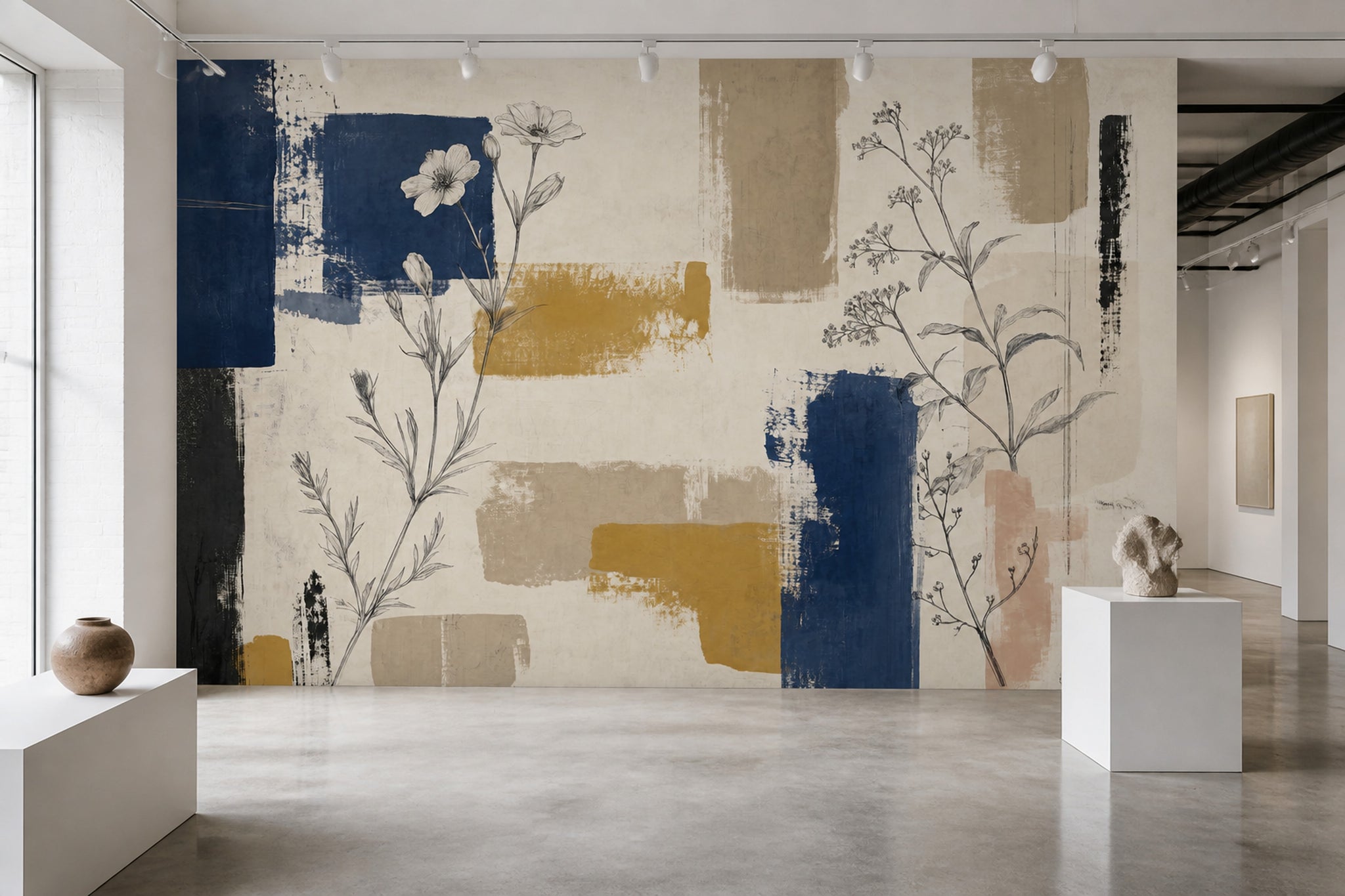 Paper Texture Wallpaper Textured Removable Neutral Wall Decor