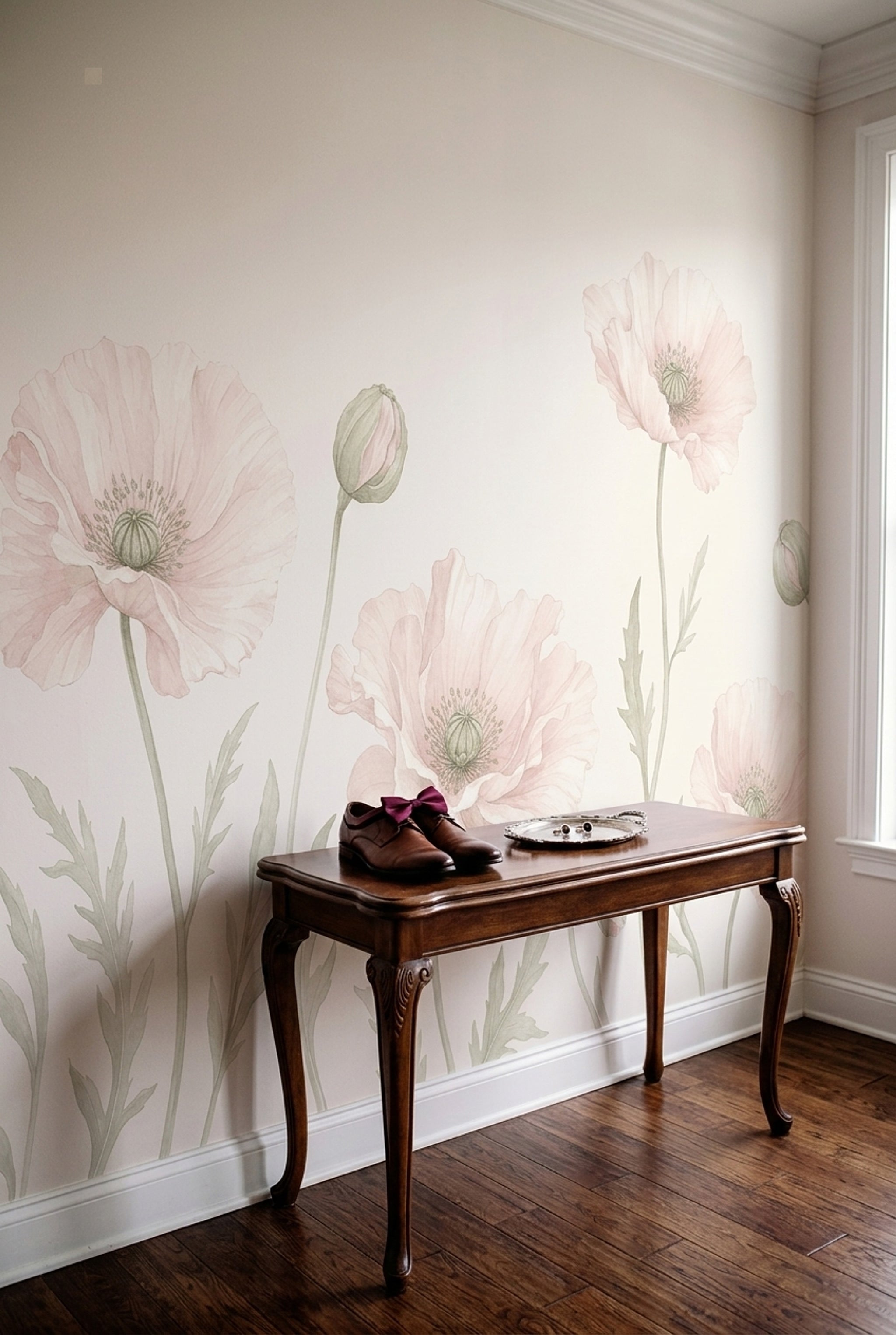Poppies Wallpaper Floral Botanical Wall Mural