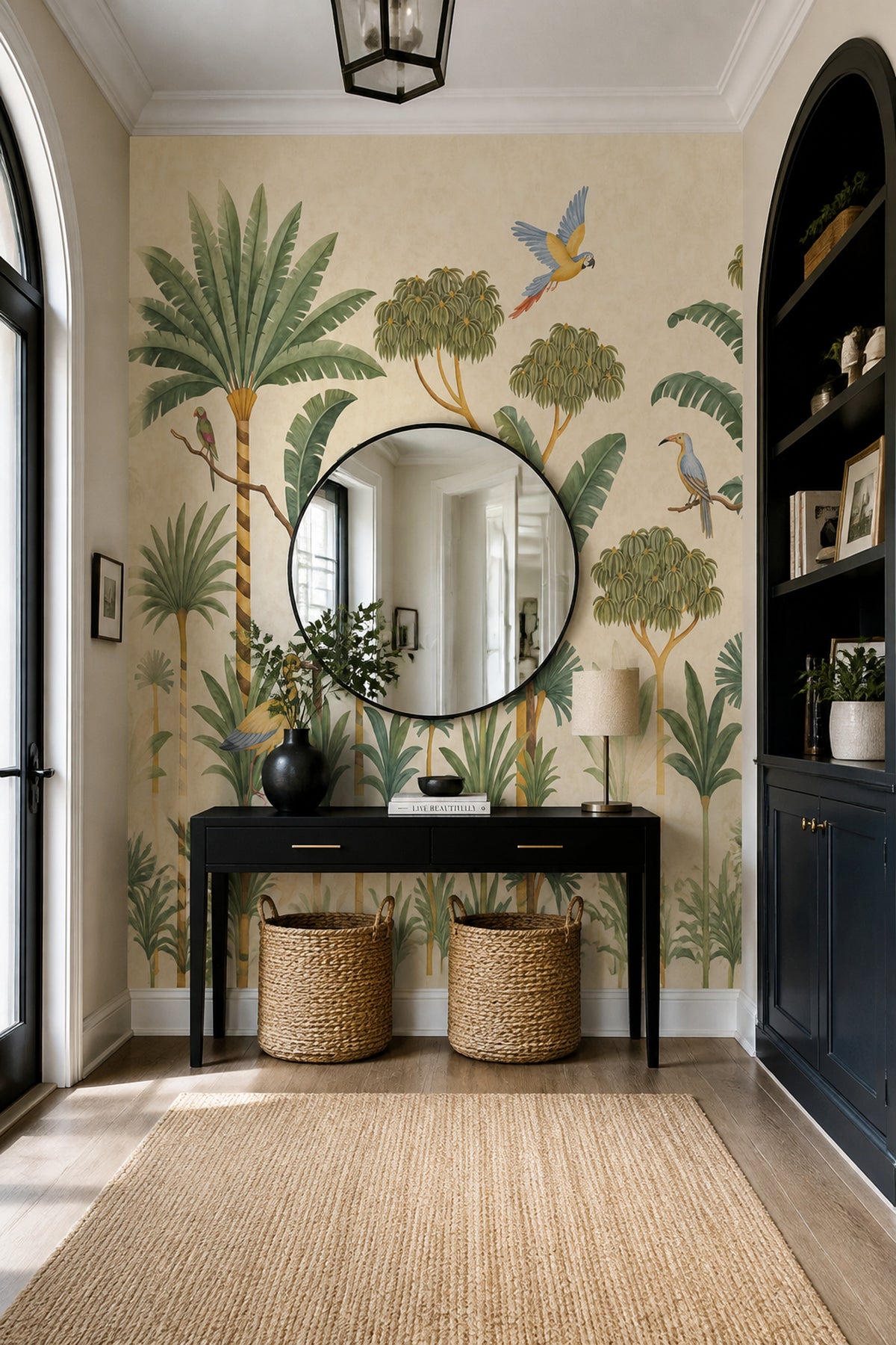 Jungle Wallpaper Tropical Vintage Wall Mural