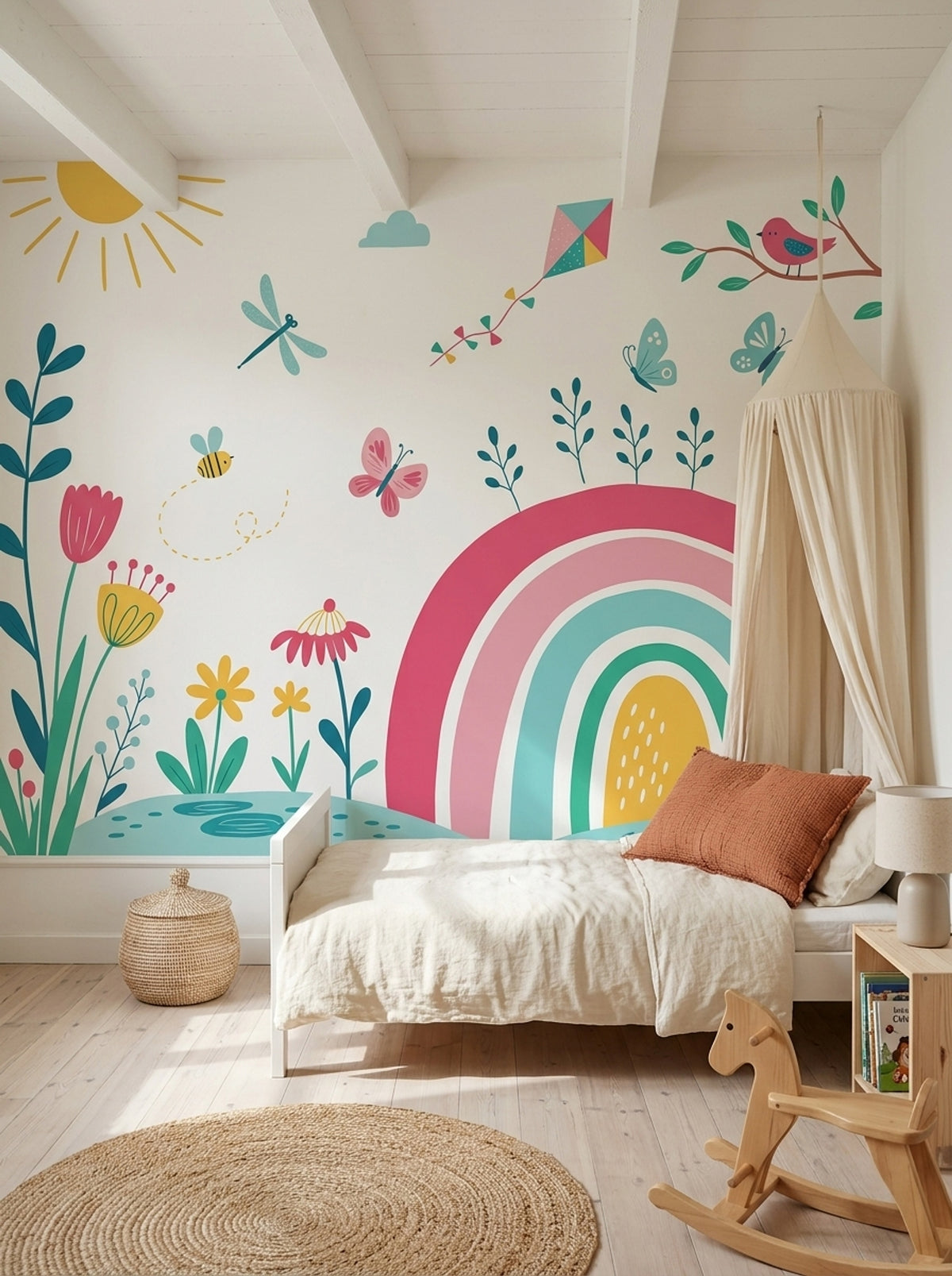 White Background Wallpaper Light Background Clean Background Wall Mural