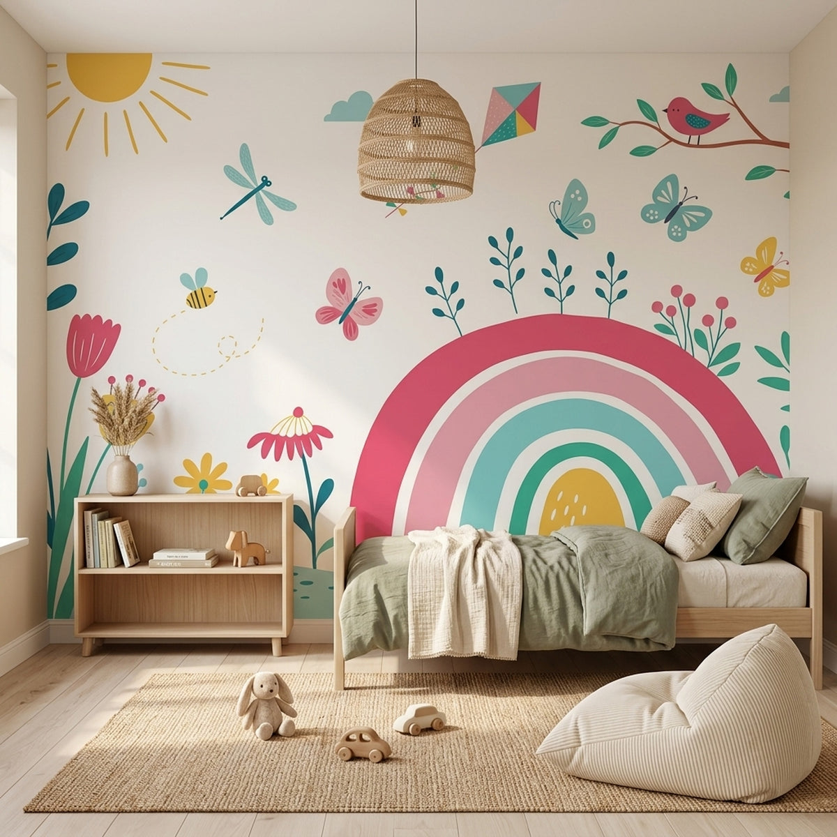 White Background Wallpaper Light Background Clean Background Wall Mural