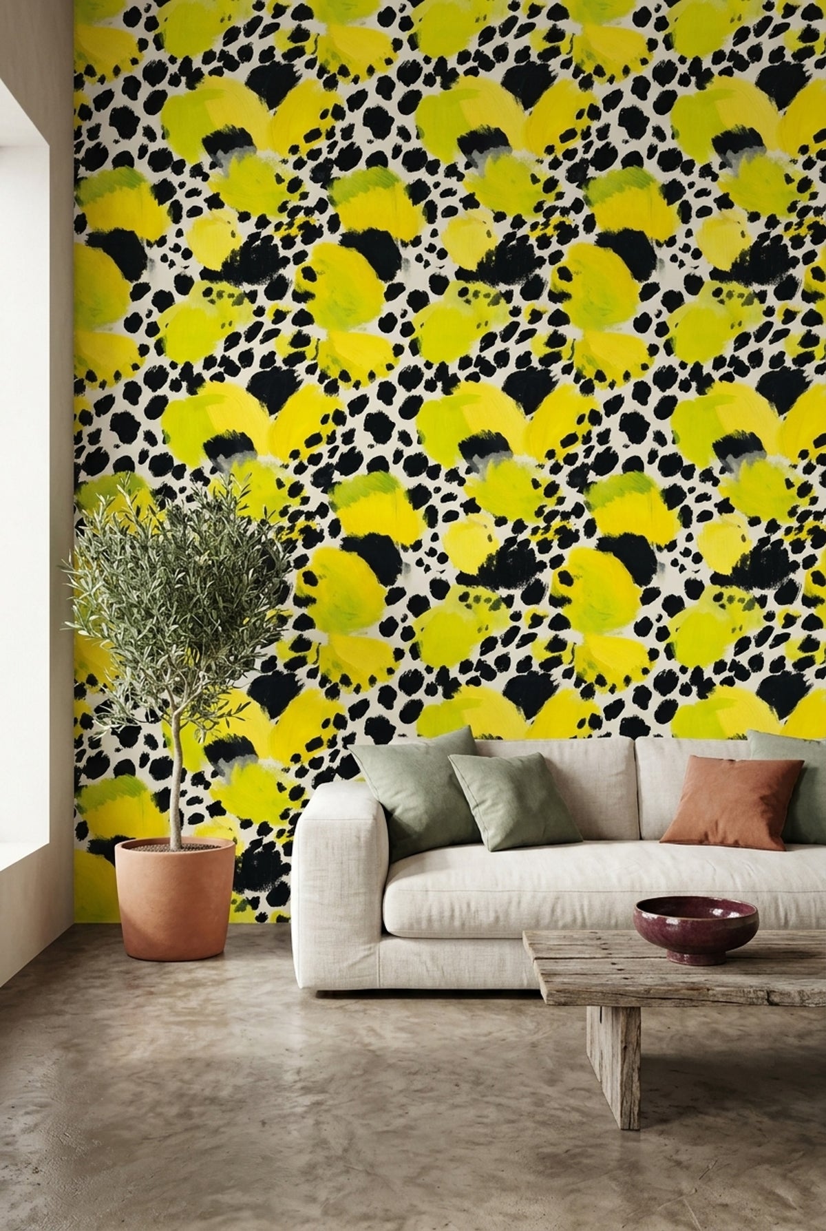 White Background Wallpaper Light Neutral Decorative Mural