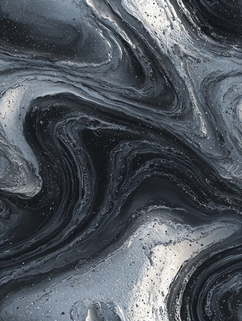 Modern Marble Wallpaper Gray Removable Abstract Wall Decor pattern artwork