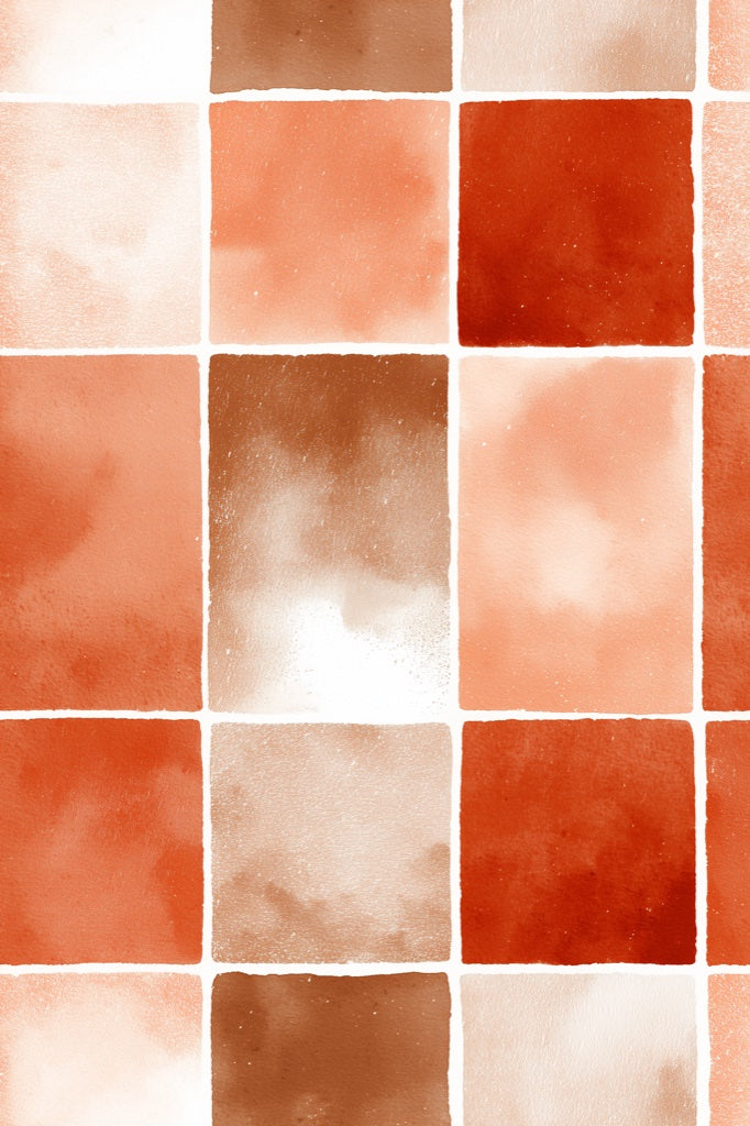 Paper Texture Wallpaper Watercolor Grid Decorative Mural pattern artwork