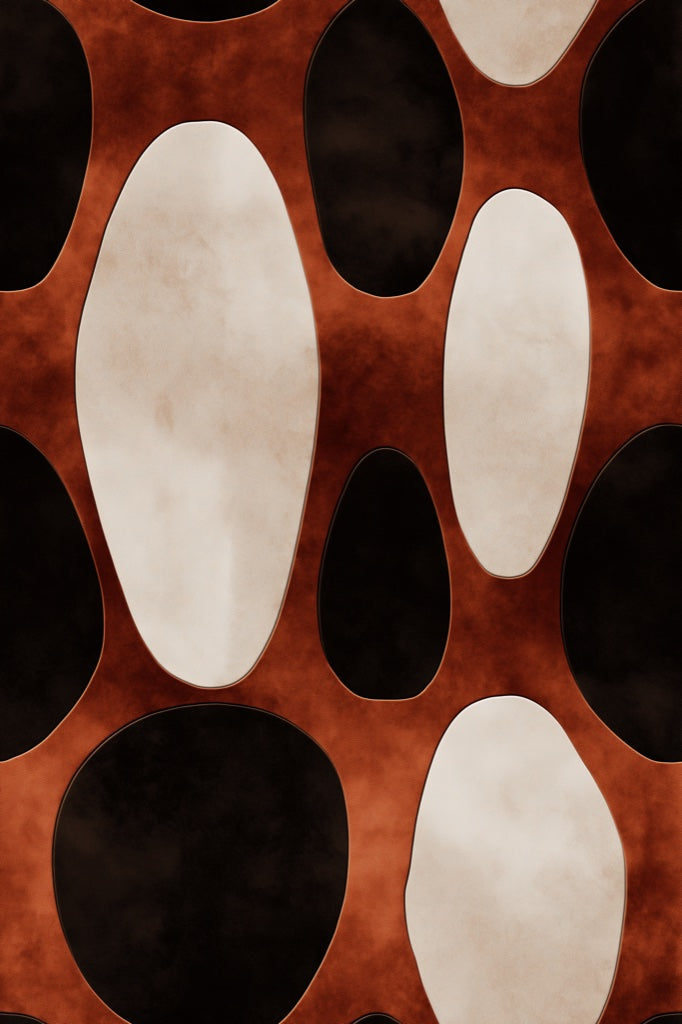 Mid Century Modern Wallpaper Retro Modern Decorative Mural pattern artwork