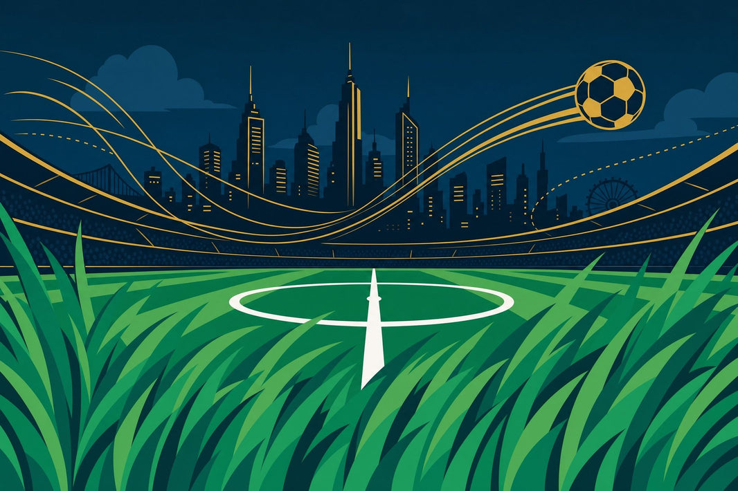 Soccer Stadium Wallpaper City Skyline Night Scene Wall Mural pattern artwork
