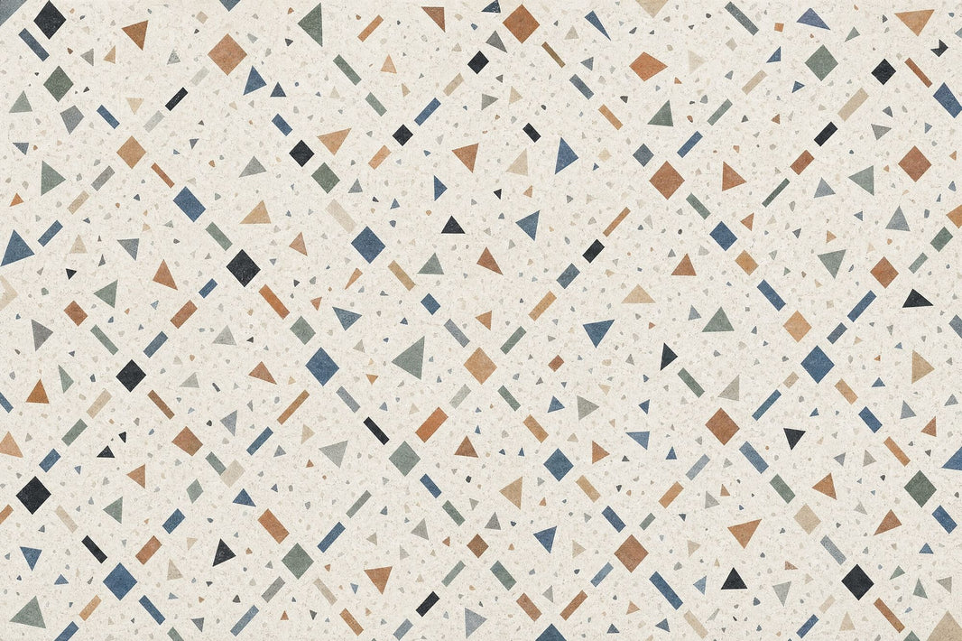 White Background Wallpaper Mid Century Modern White Background Wall Mural pattern artwork