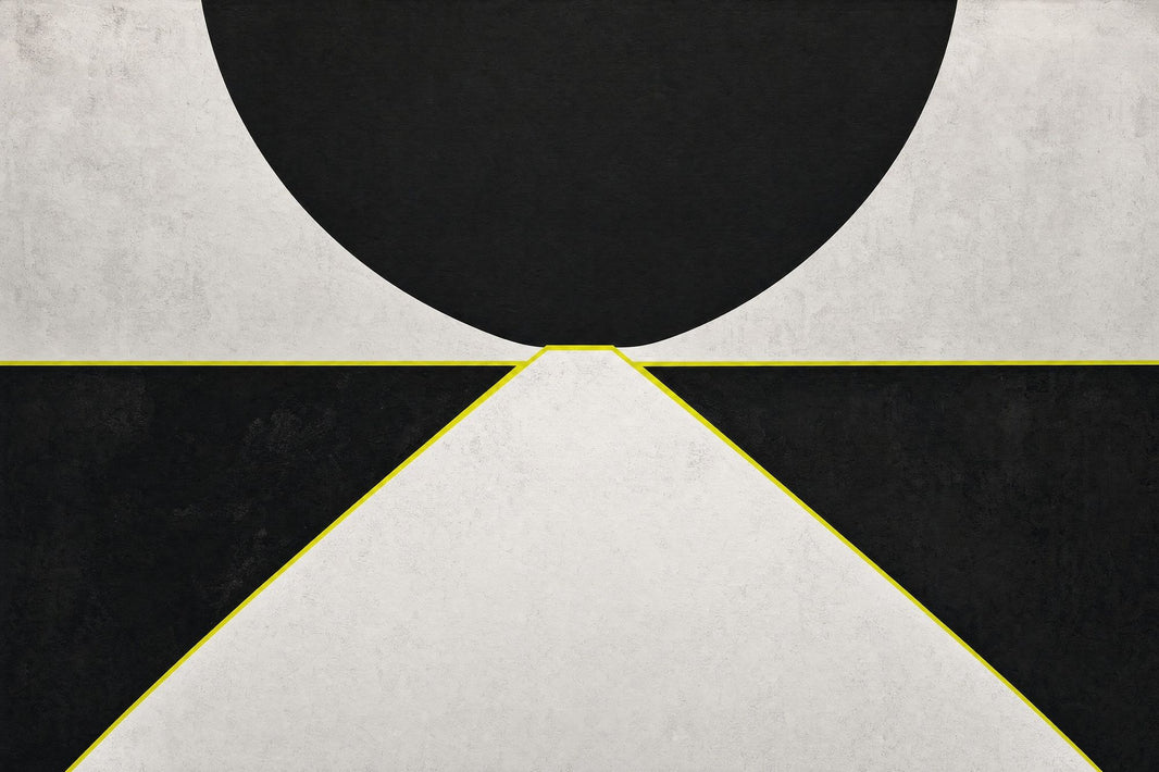 Concrete Texture Wallpaper Solid Black Geometric Wall Mural pattern artwork