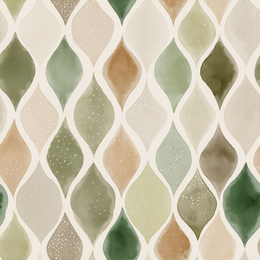 Paper Texture Wallpaper Watercolor Trellis Removable Wall Decor pattern artwork