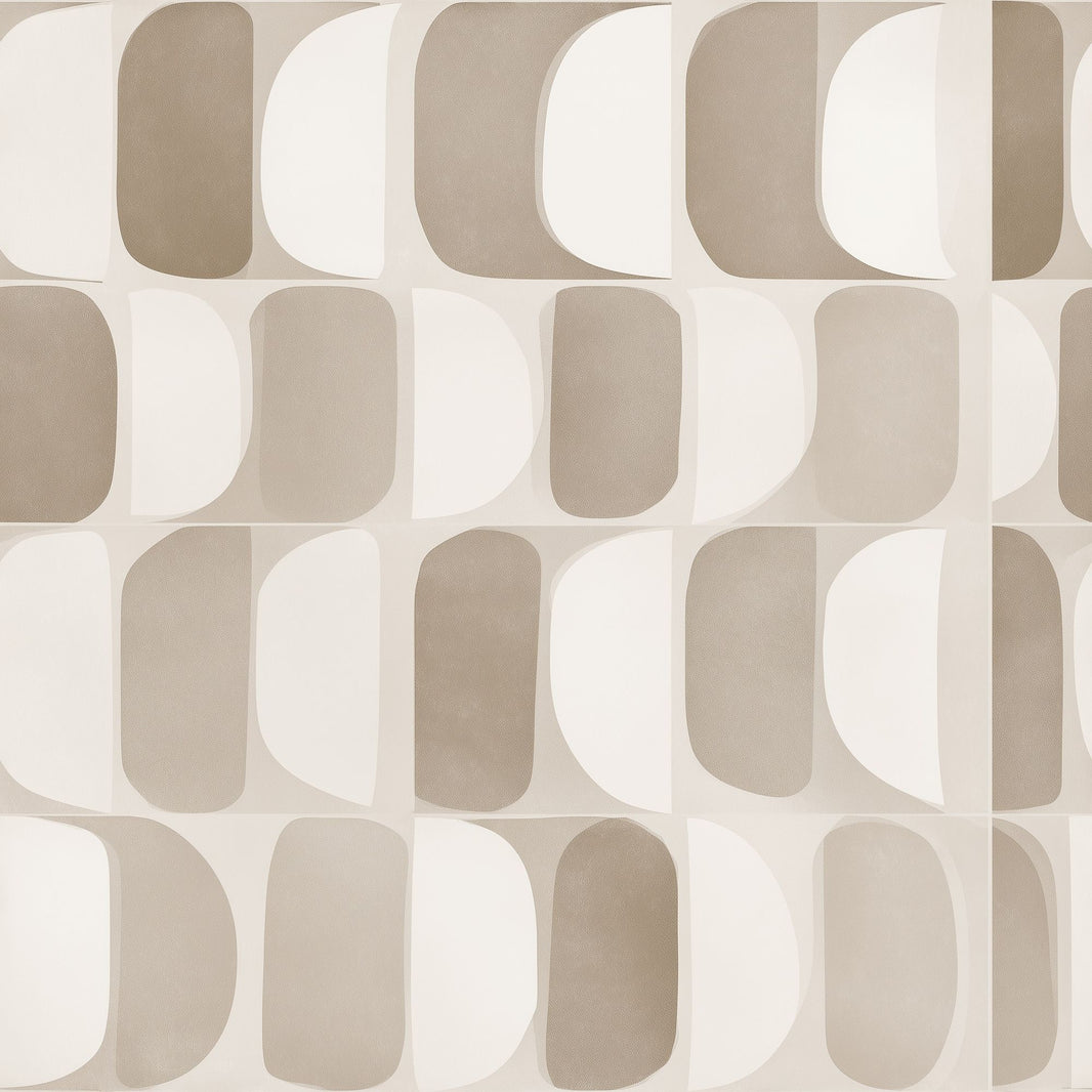 Mid Century Modern Wallpaper Geometric Shapes Removable Minimalist Wall Double Roll pattern artwork