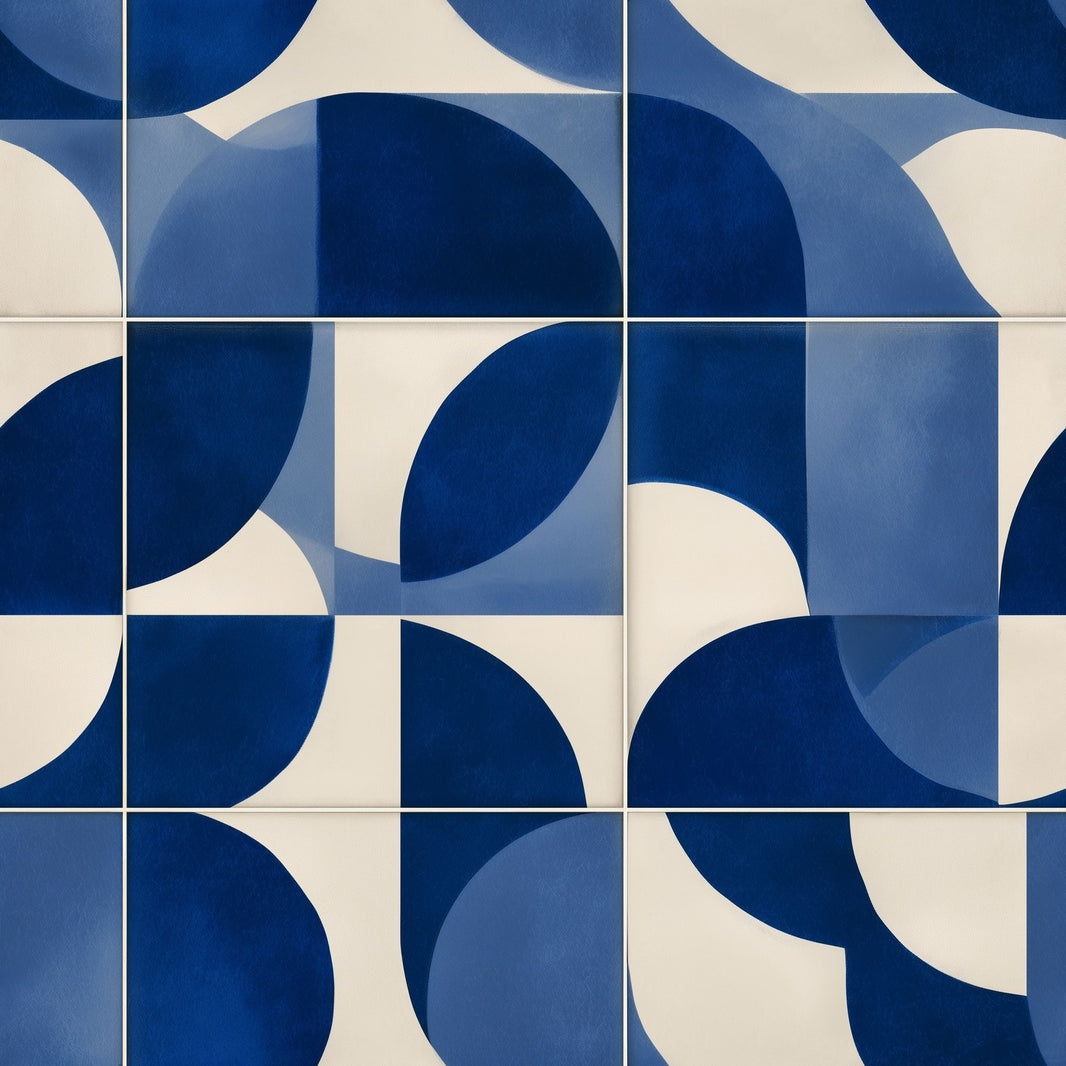 Mid Century Modern Wallpaper Geometric Minimalist Decorative Mural pattern artwork