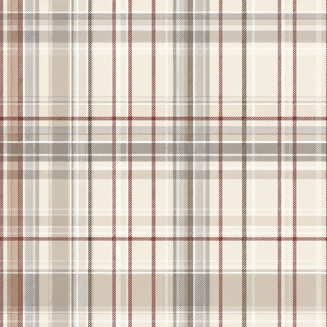 Plaid Wallpaper Tartan Beige Background Decorative Mural pattern artwork