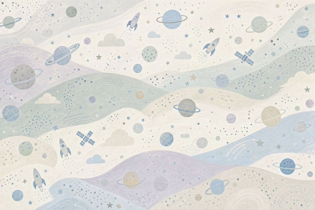 Watercolor Texture Wallpaper Painted Wash Removable Pastel Space Wall Decor pattern artwork