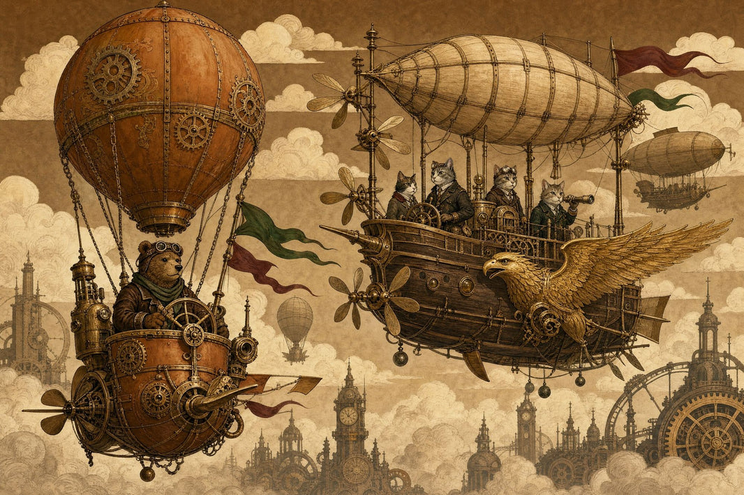 Muted Green Wallpaper Hot Air Balloon Removable Wall Decor pattern artwork