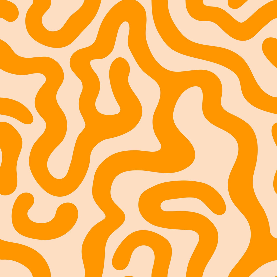 Mid Century Modern Wallpaper Abstract Pattern Removable Wall Decor pattern artwork