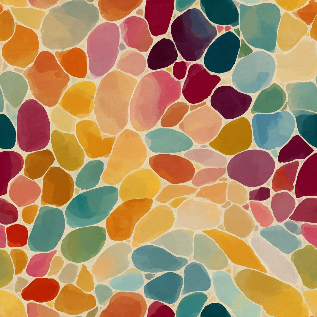 Watercolor Texture Wallpaper Organic Pebble Abstract Removable Wall Decor pattern artwork