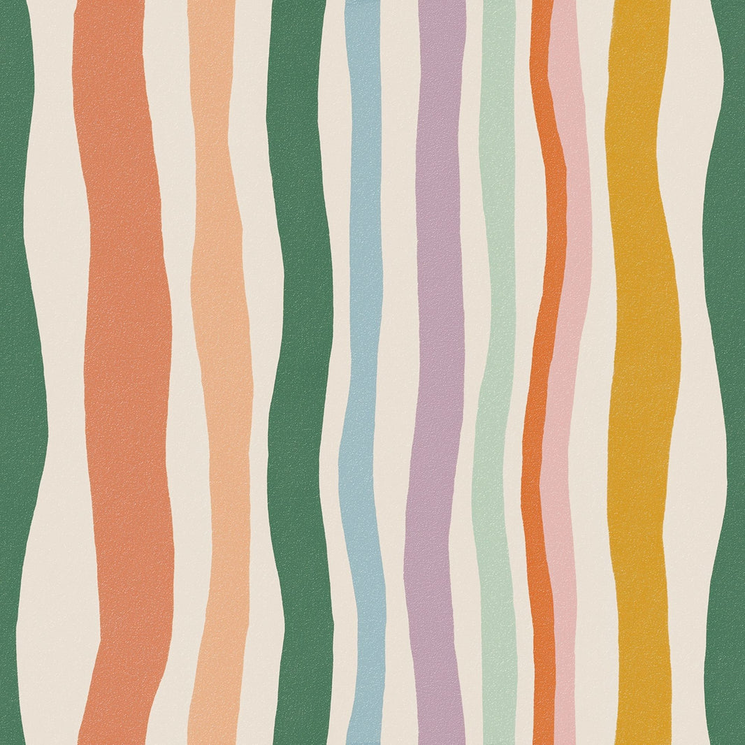 Watercolor Texture Wallpaper Painted Stripes Abstract Removable Wall Decor pattern artwork