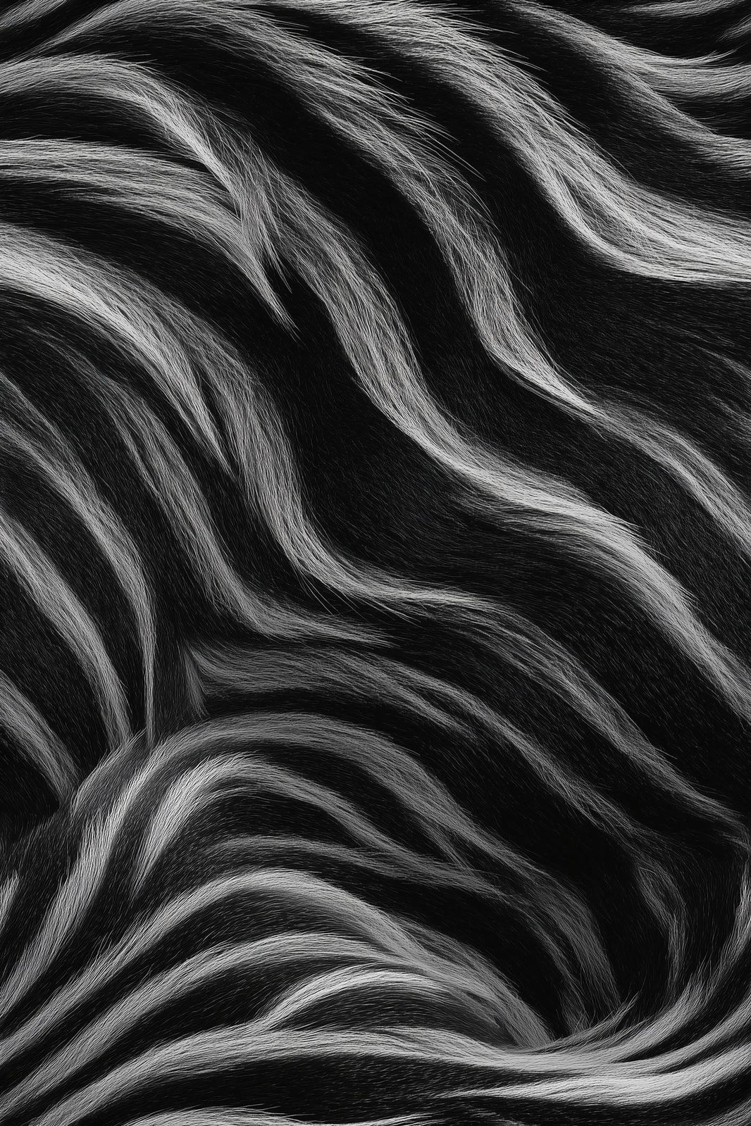 Zebra Wallpaper Animal Print Removable Black And White Wall Double Roll pattern artwork