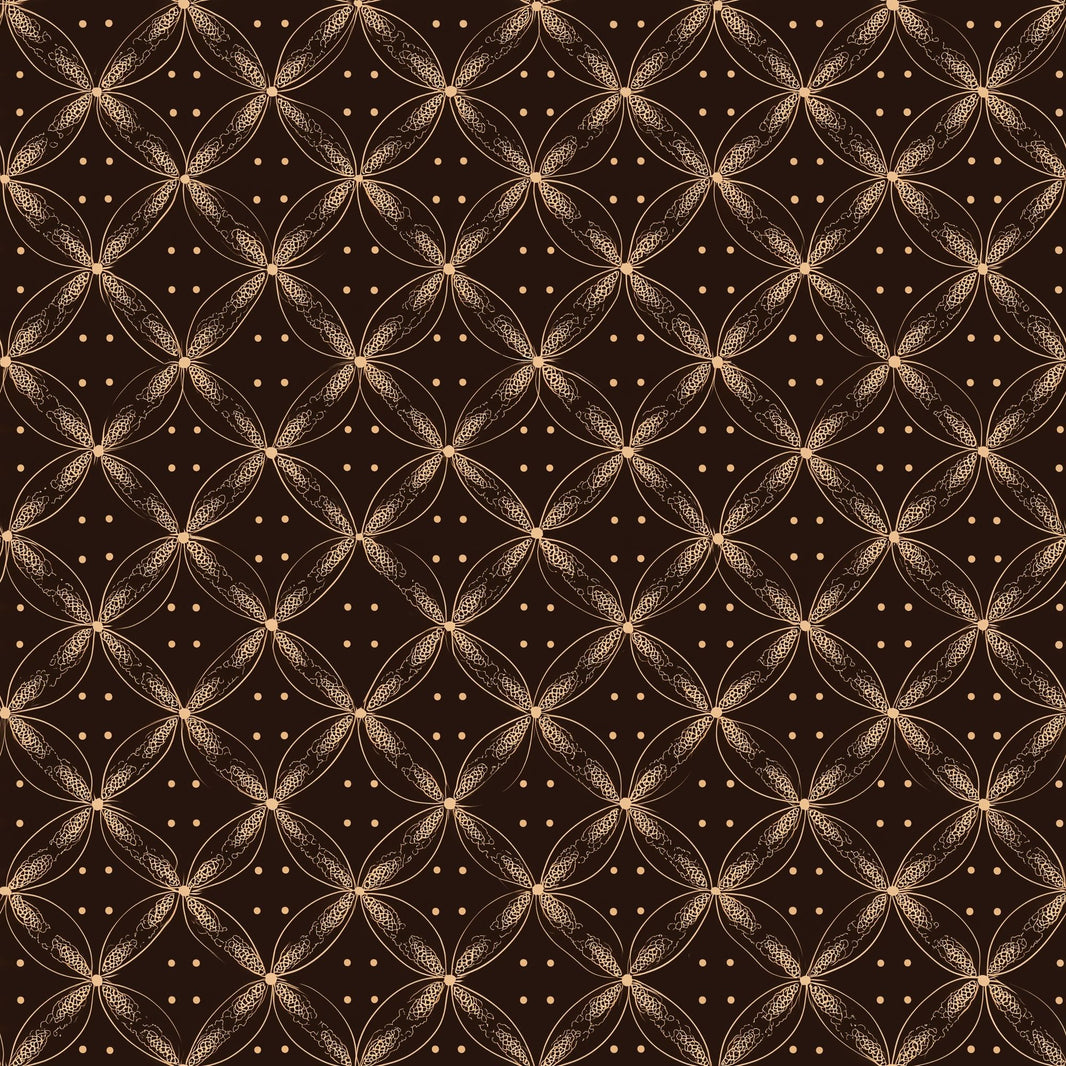 Geometric Lattice Wallpaper Trellis Circles Art Deco Removable Wall Decor pattern artwork