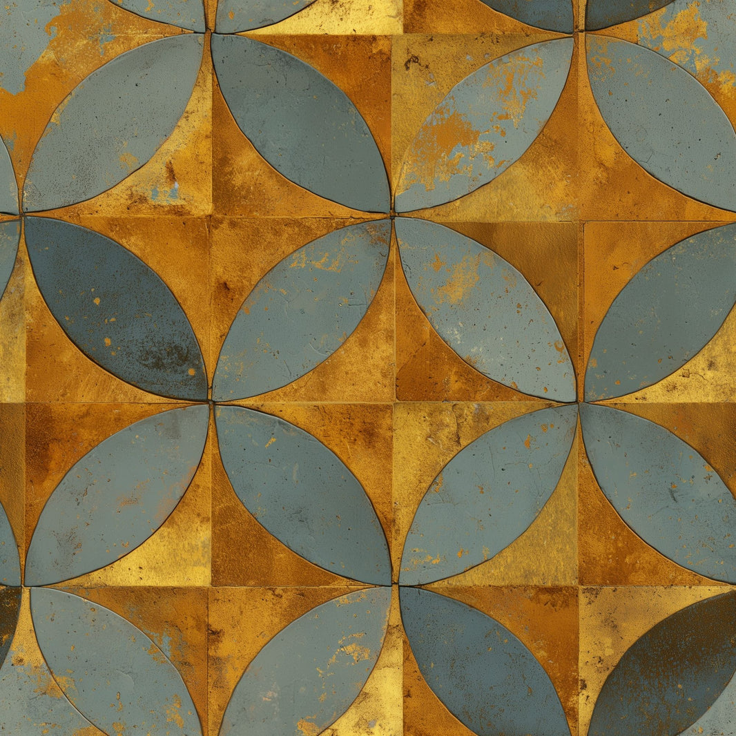 Mid Century Modern Wallpaper Retro Vintage Decorative Mural pattern artwork