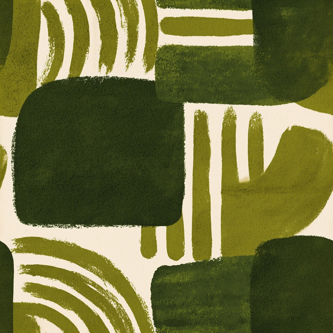 Mid Century Modern Wallpaper Abstract Pattern Decorative Mural pattern artwork