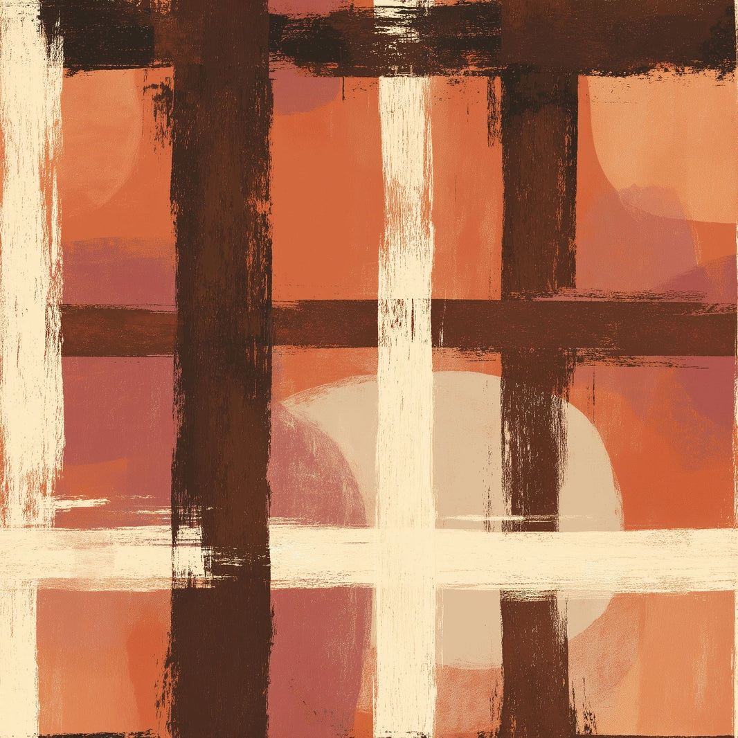 Mid-Century Modern Wallpaper Retro Modern Removable Wall Decor pattern artwork