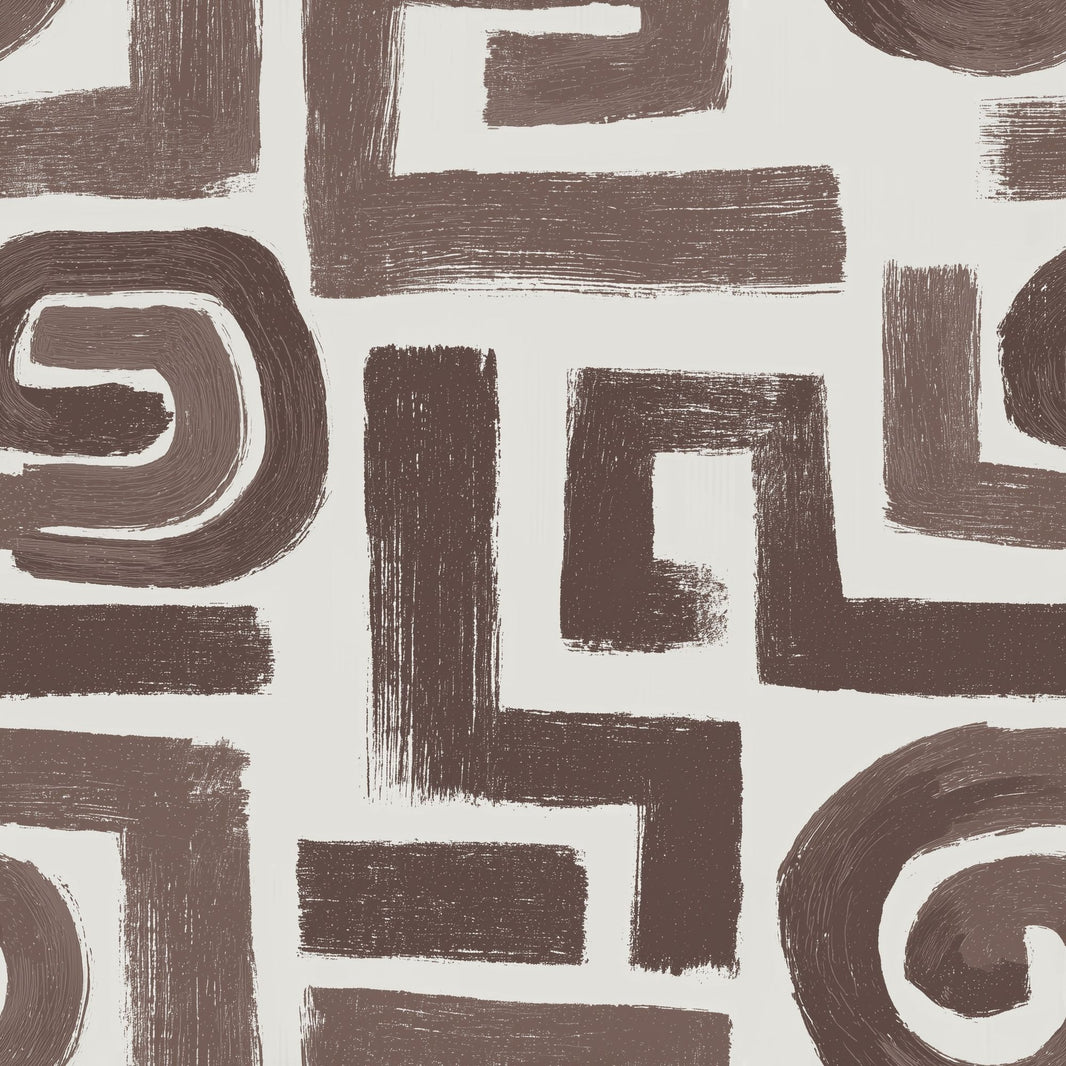 Abstract Wallpaper Geometric Removable Brushstroke Wall Double Roll pattern artwork