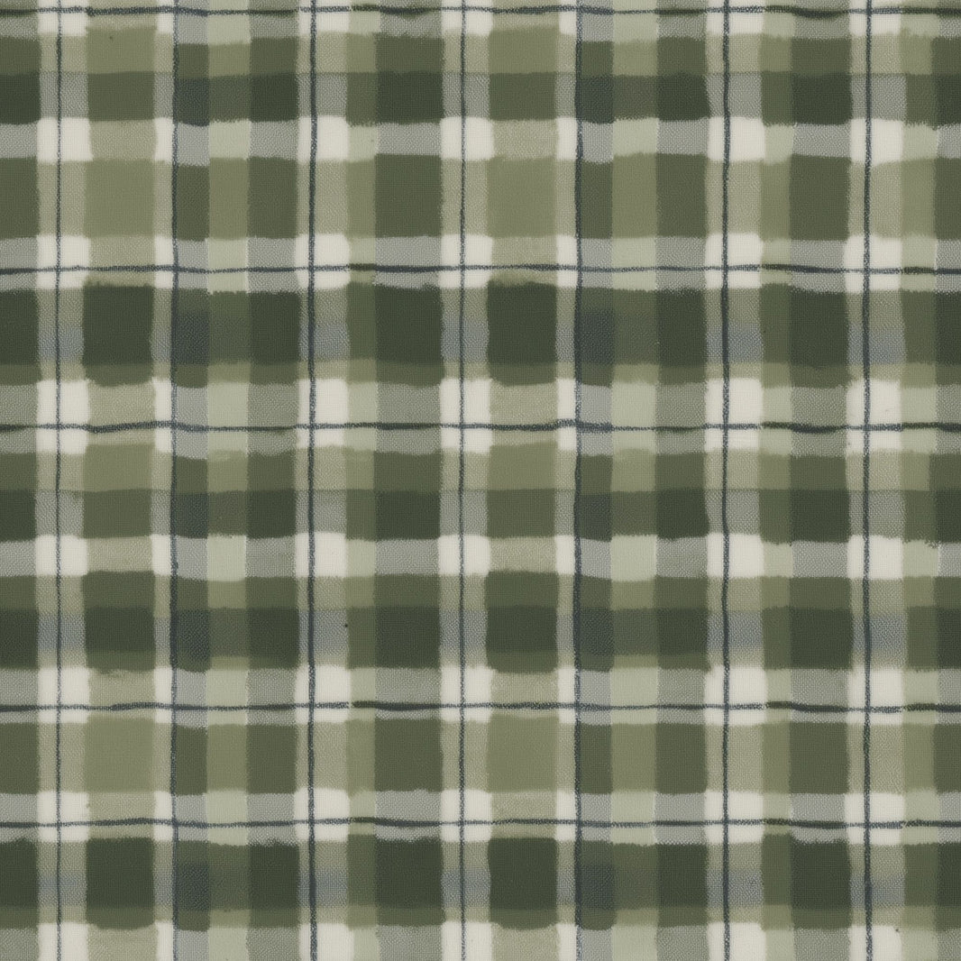 Green Plaid Wallpaper Checkered Grid Farmhouse Removable Wall Decor pattern artwork
