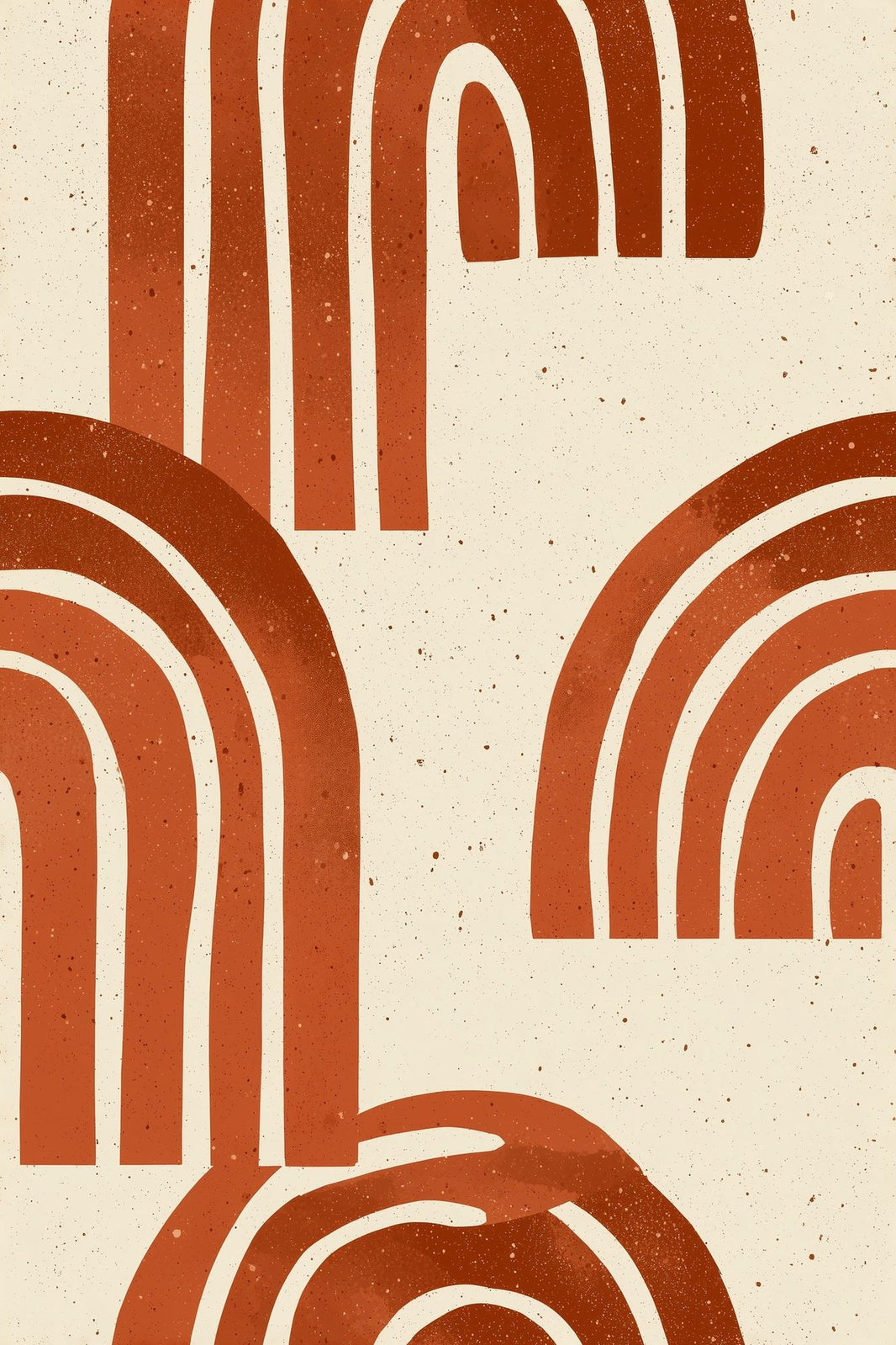 Mid Century Modern Wallpaper Retro Modern Abstract Decorative Mural pattern artwork