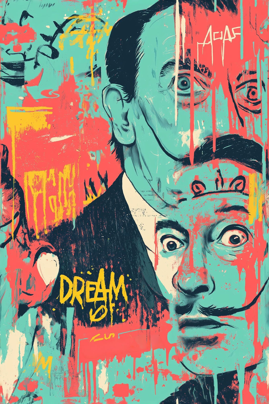Graffiti Wallpaper Pop Art Urban Street Art Removable Wall Decor pattern artwork