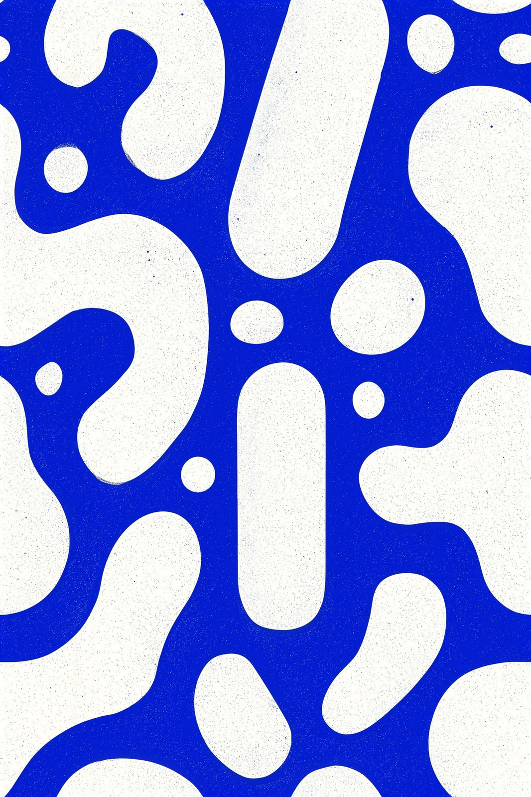 Organic Shapes Wallpaper Speckled Texture Modern Removable Wall Decor pattern artwork
