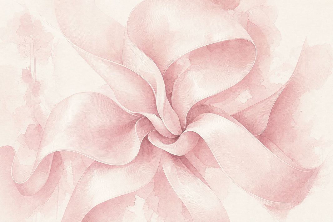 Abstract Floral Wallpaper Watercolor Removable Soft Petals Wall Decor pattern artwork