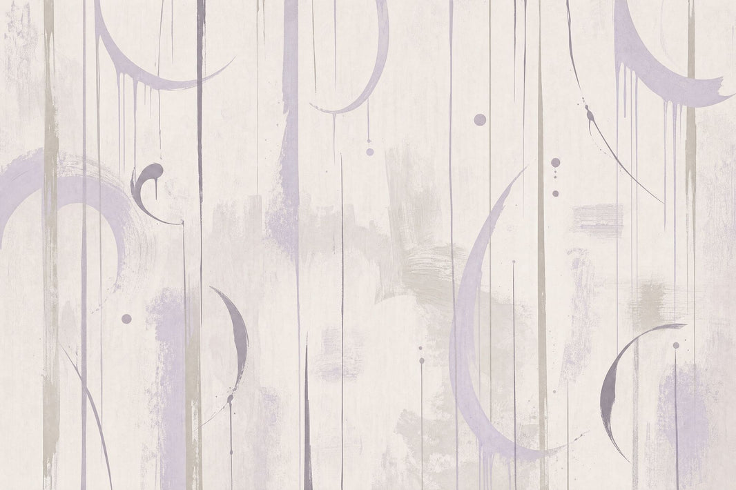 Abstract Wallpaper Brushstrokes Vertical Lines Wall Mural pattern artwork
