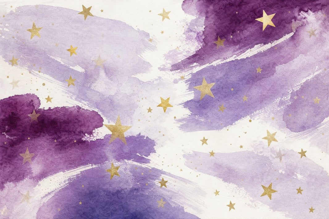 White Background Wallpaper Watercolor Removable Stars Wall Decor pattern artwork
