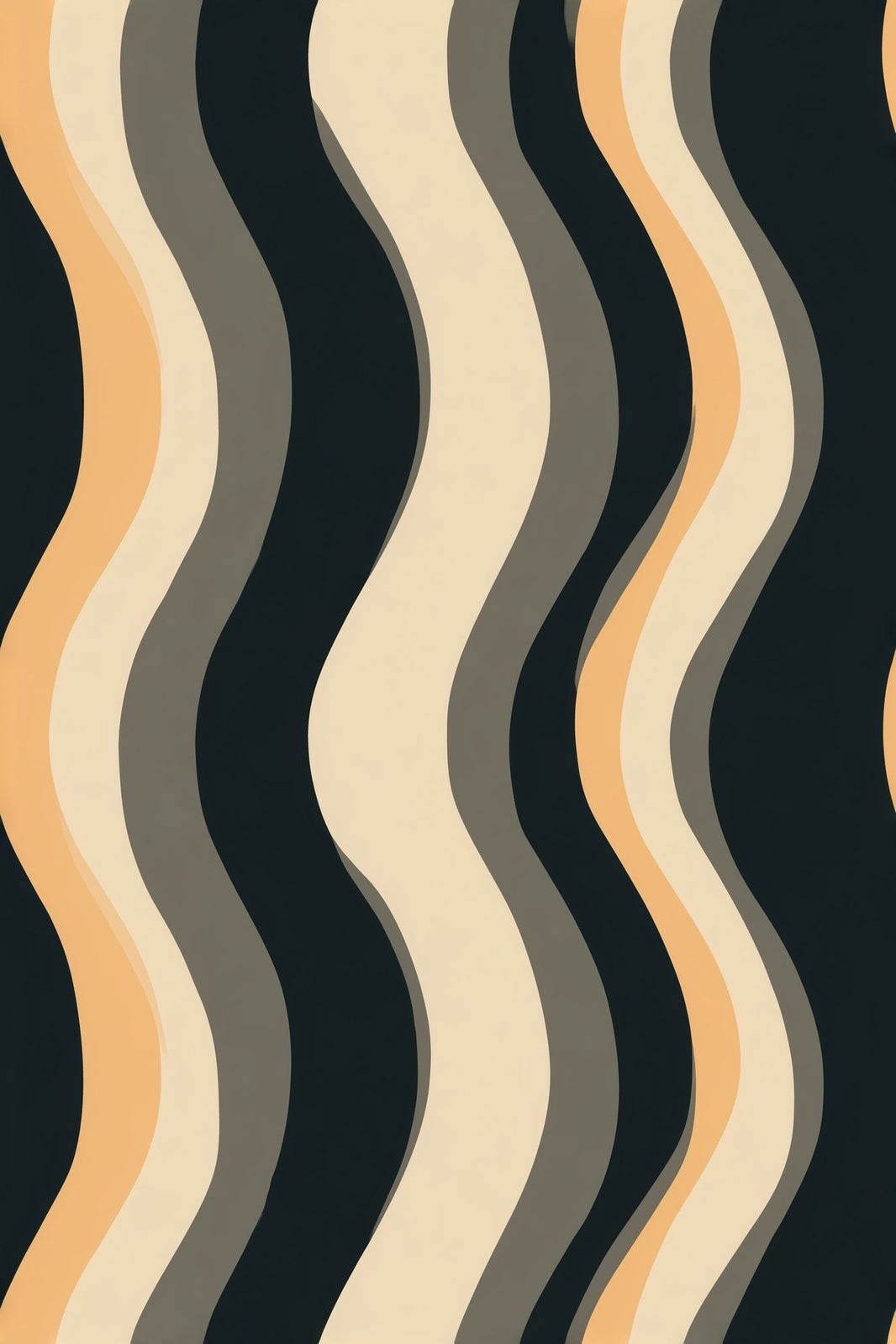 Mid Century Modern Wallpaper Retro Modern Decorative Mural pattern artwork
